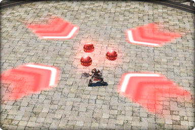 A shared tankbuster requiring 3 tanks.