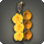 Orange moth orchid earring icon1.png