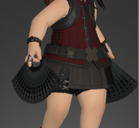 Ruthenium Folding Fans (Dancer)