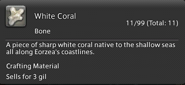 White Coral (Fishing) - Final Fantasy XIV A Realm Reborn ...