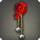 Red carnation earring icon1.png