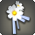 White cosmos corsage icon1.png