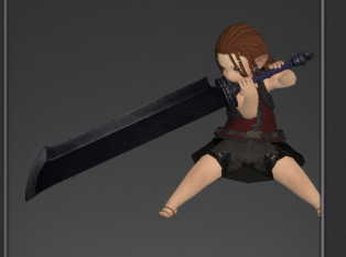 Cobalt Tungsten Guillotine (Dark Knight)