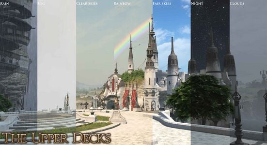 Types of weather seen in the Upper Decks