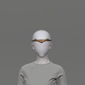 Aetherial Electrum Circlet (Rubellite)