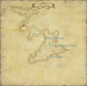 Location within Western Thanalan