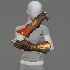 Weathered Auroral Bracers