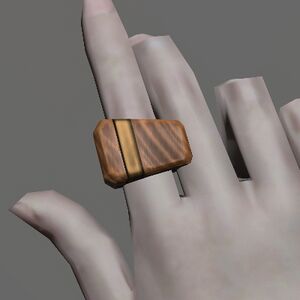 Lignum Vitae Ring