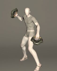 Serpent Private's Cesti