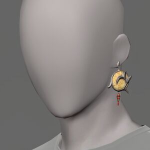 Sunburst Earring of Aiming