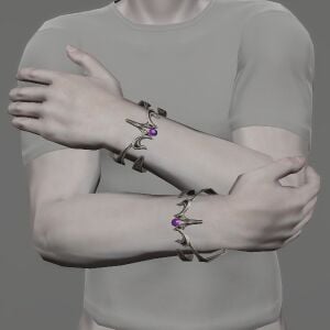 Eternal Dark Bracelets of Fending