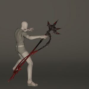 Hellhound Staff