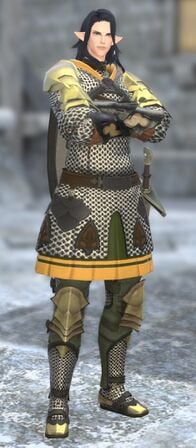 Artoirel in armour