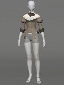 Linen Coatee of Gathering