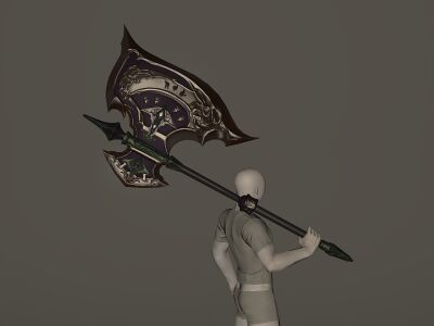 Mountain Chromite Battleaxe