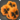 Orange viola corsage icon1.png