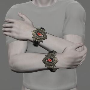 Ishgardian Outrider's Bracelets