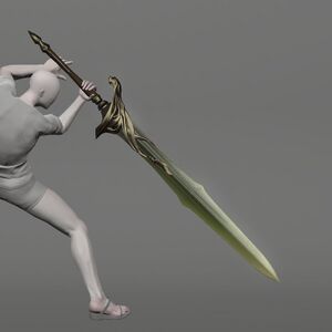 Serpent Officer's Claymore