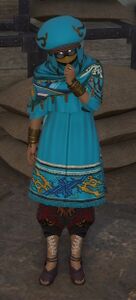 Blue-garbed Pelu
