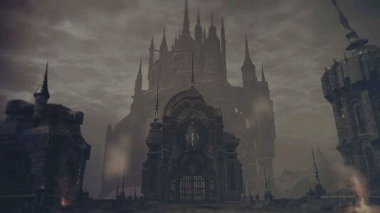 Gates of Judgement seen during the game credits