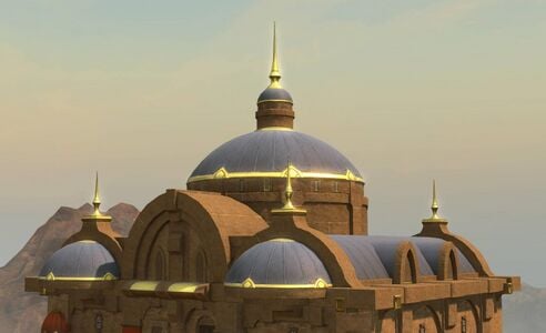 Oasis Mansion Roof (Stone)