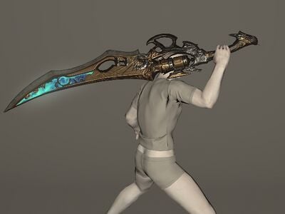 Lunar Envoy's Gunblade