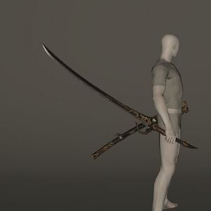 Augmented Classical Samurai Blade