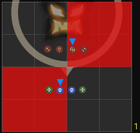 A strategy board showing how to survive Plate Uplift #1.