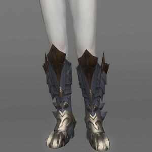 Horn Scale Greaves