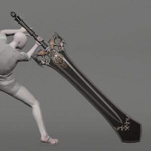 Replica Law's Order Zweihander