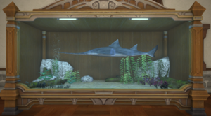 Titanic Sawfish tank.png