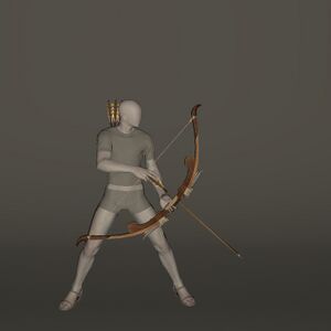 Plumed Maple Shortbow