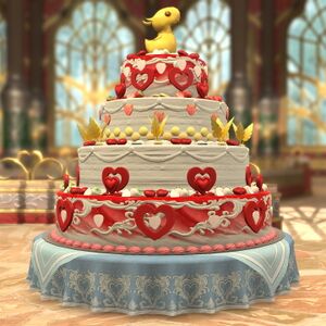 An aesthetically pleasing example of an Adventurer Special Cake