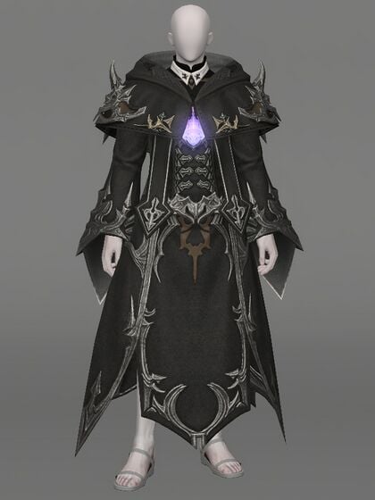 Shadowless Robe of Casting - Final Fantasy XIV Online Wiki - FFXIV ...