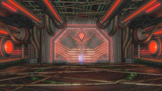 Entrance to the Containment Bays