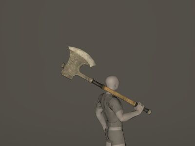 Weathered War Axe