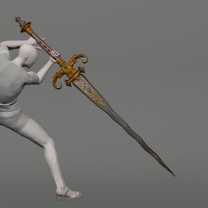 Augmented Ceremonial Claymore