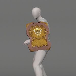 Twin Adder Escutcheon