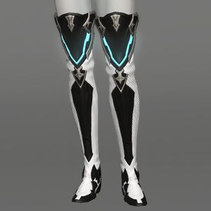 Augmented Ironworks Sollerets of Maiming