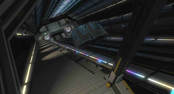 Interior of the lift