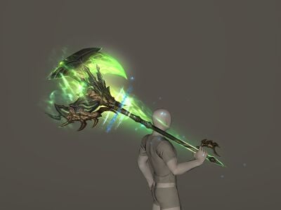 Shinryu's Ephemeral War Axe