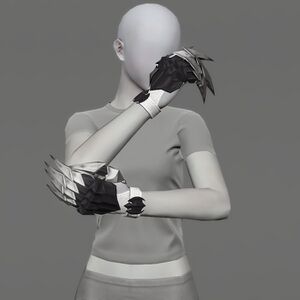 Darklight Gloves of Healing