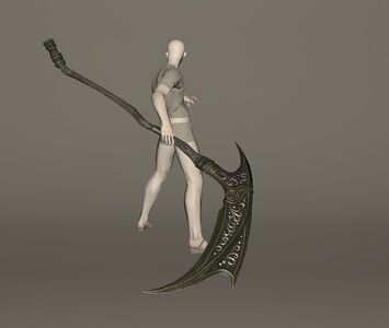 High Durium War Scythe