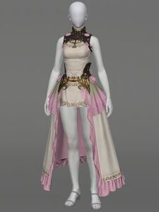 Ornate Courtly Lover's Cloak of Striking