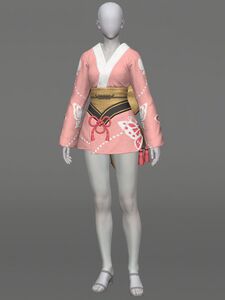 Lady's Yukata (Pinkfly)
