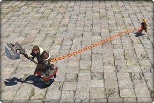 Two players chained together.