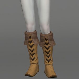 Aetherial Boarskin Moccasins