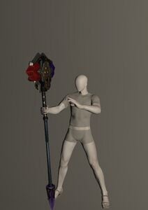 Flame Captain's Cane