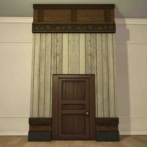 Minimalist Riviera Partition Door