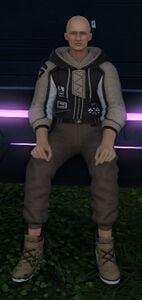 Elderly Hyune Man